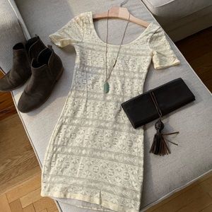 NWT A&F Lace Bodycon Dress - Size S
